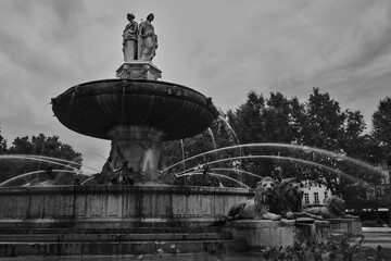 fountain, Aix en Provence