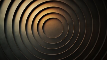 Symmetrical Concentric Circles in Alternating Light and Dark Shades, visually striking design, perfect for modern graphics and backgrounds