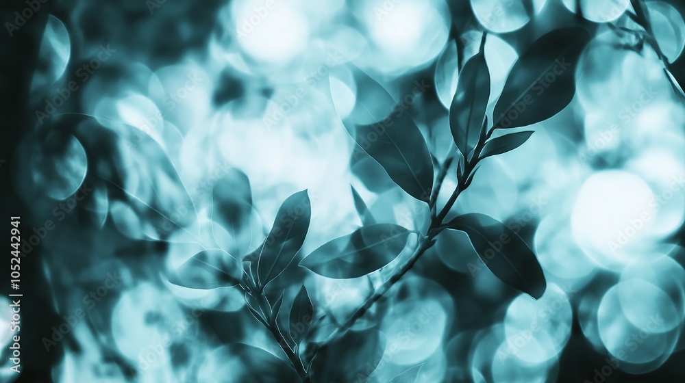 Poster A soft, blurred transition from serene blue to pale gray, creating a subtle, calming effect.