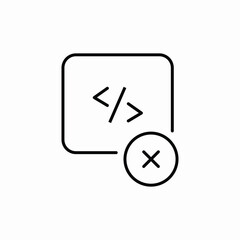 script program icon sign vector