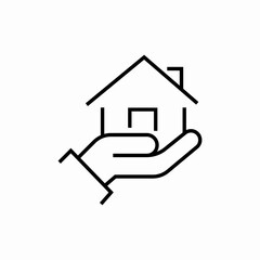 home insurance icon sign vector