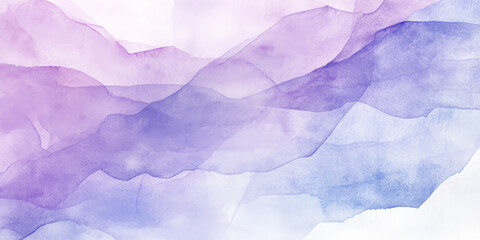 Obraz premium Gentle, pastel-toned abstract watercolor background in shades of lavender and light blue, with delicate hand-drawn strokes and a subtle paper texture, perfect for soft, artistic designs
