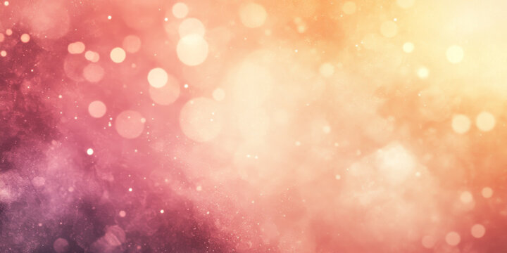 Soft pastel orange and pink grainy background, with light leaks creating a glowing effect, paired with a soft blur to evoke a nostalgic and dreamy feel