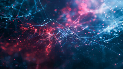 Digital background, can be used in the description of network abilities, technological processes, digital storages, science, education