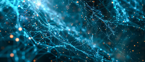 Digital background, can be used in the description of network abilities, technological processes, digital storages, science, education