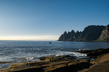 Tungeneset beach on Senja island, Norway