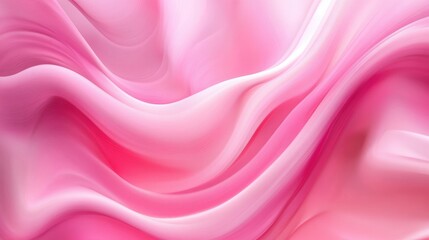 Obraz premium Elegant flowing pink textures a study in softness and movement
