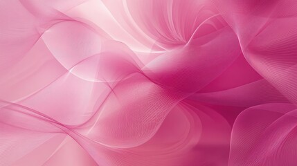 Fototapeta premium Elegant flow of pink waves a captivating abstract design that inspires serenity and creativity