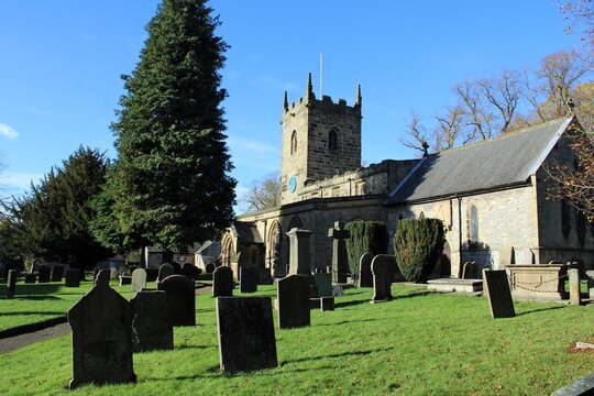 St Lawrence's Church, Eyam, Derbyshire.