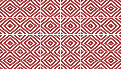 Brown diamond grid tile stripes seamless pattern for decoration 