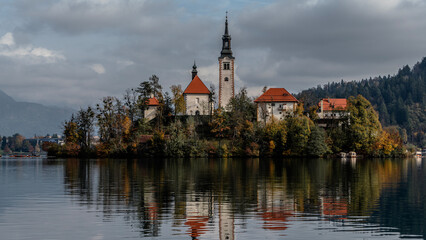 Fototapeta premium bled castle country