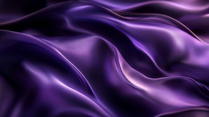 Obraz premium A dark purple background with soft highlights and shadows, creating a moody, luxurious feel