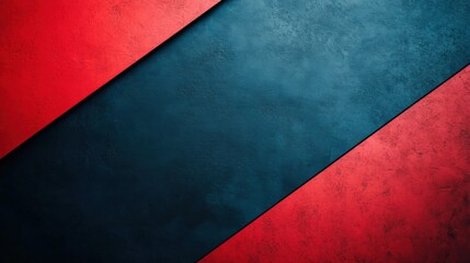 Vibrant Geometric Patterns in Red and Blue Tones