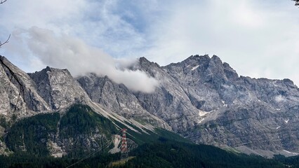 landscape with clouds