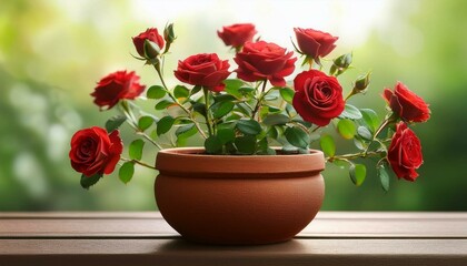 View of Plant with flowers on plain background