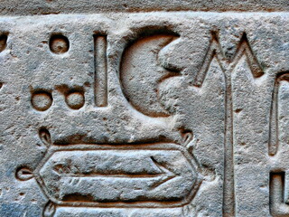 Ancient Egyptian architecture, pyramids, statues, symbols, signs, religion