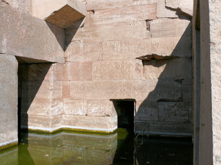 Ancient Egyptian architecture, pyramids, statues, symbols, signs, religion