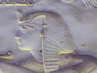 Ancient Egyptian architecture, pyramids, statues, symbols, signs, religion