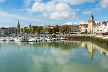 Fototapeta premium The old port at La Rochelle, Nouvelle Aquitaine, France