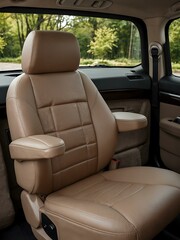 Spacious vehicle interior designed for comfortable living.