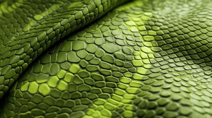 Obraz premium Green snakeskin pattern