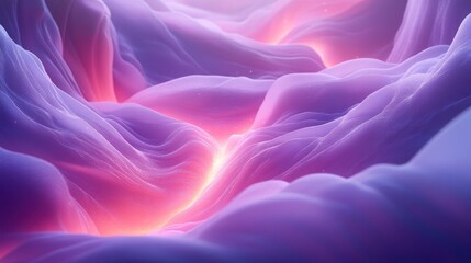 Obraz premium Abstract, vibrant, glowing, pink and purple textured background.