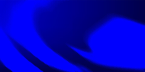 Obraz premium Dot blue wave light screen gradient texture background. Abstract ai technology big data digital background.
