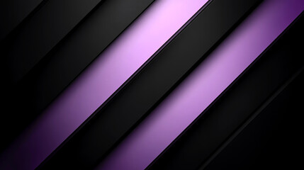 Fototapeta premium A Dynamic Fusion of Black and Purple Lines Creating a Modern Tech-Inspired Gradient Backdrop