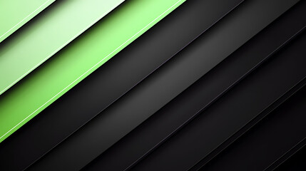 Obraz premium Dynamic Tech Background Featuring Sleek Green and Black Gradients in a Modern Abstract Design