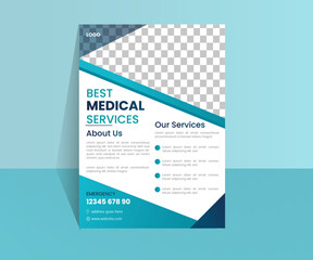 creative and professional medical flyer design template