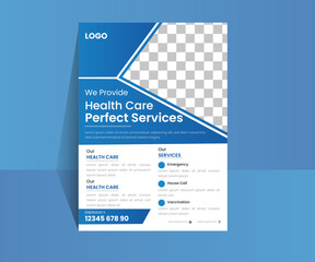 creative and professional medical flyer design template