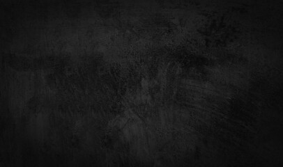 Obraz premium Dark grey textured concrete wall background .Textured grunge dark black concrete wall background .Seamless Black scratched vintage background. You can assemble a background 