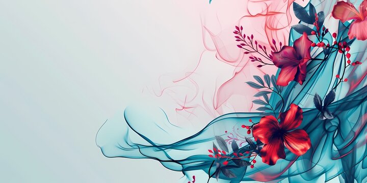 Pastel Floral Design