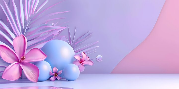 Pastel Floral Design