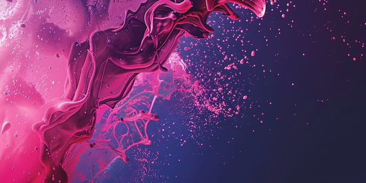 Dynamic Abstract Fluid Background