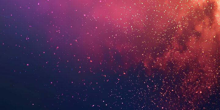 colorful abstract background with glowing particles and bokeh effects