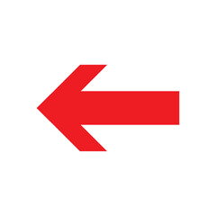 Arrow icon. flat style Arrow symbol. simple Arrow icon on a white background.