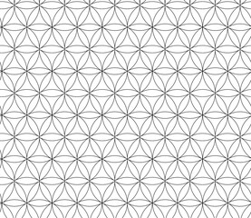 flower of life pattern vector for background wallpaper wrapping paper web decoration 