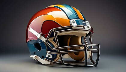 Fototapeta premium american football helmet