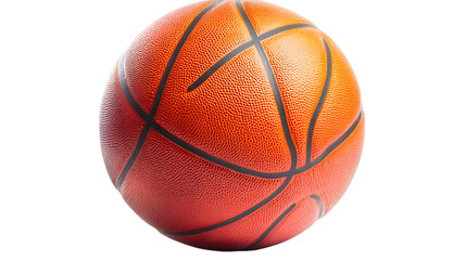 Fototapeta premium Basketball ball isolated on white background