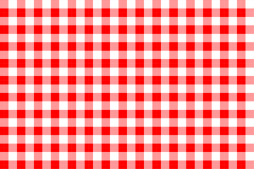 gingham red table cloth pattern for background texture template wall paper vector and illustration  