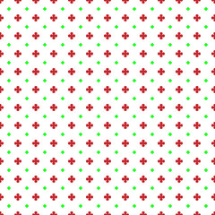 christmas seamless pattern with leaf clover. texture background design for winter celebration and wall paper. 