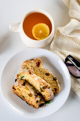 Christmas fruitcake, traditional European festive dessert