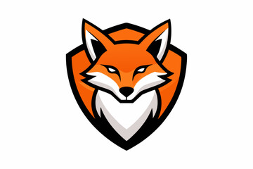 Obraz premium Fox head mascot vector logo design illustration.