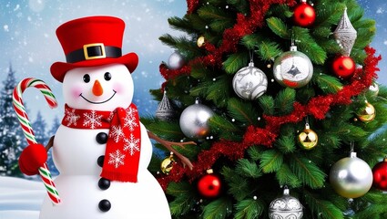 Santa Claus and holiday characters