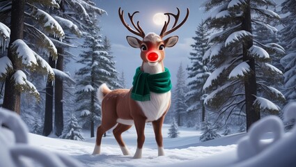 Santa Claus and holiday characters