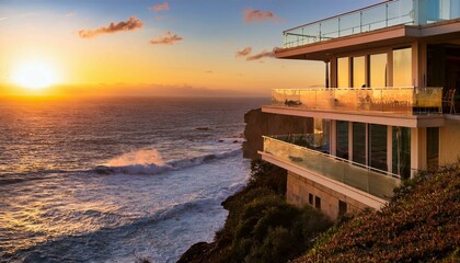 Fototapeta premium Beautiful House for living with nature landscapes and beauty