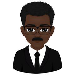 portrait of african male teacher