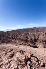 A landscape view of mars valley Atacama