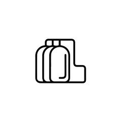 Oil icon symbol vector image Illustration